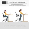 Vinscetto Vinsetto pracovné kreslo ergonomické otočné Náhľad obrázku produktu 4