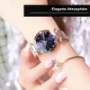 Damen Quarzuhr mit Diamant-Zifferblatt, wasserdicht, Produktbild-Vorschau 4
