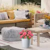 KADAX květináč s dřevěnými hranolky, elegantní květináč s Náhled obrázku produktu 2