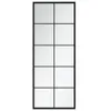 vidaXL Nástěnné zrcadlo 2 ks černé 100x40 cm kovové Náhled obrázku produktu 4