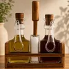 Twins set huile vinaigre sel poivre verre borosilicaté Voir les images du produit 3