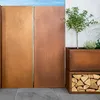 Schermo privacy in acciaio inox senza motivo Prima Terra Anteprima dell’immagine prodotto 6
