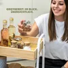 eluno 3-patrový kuchyňský vozík, servírovací vozík z Náhled obrázku produktu 3