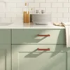 vidaXL Nábytkové úchytky 20 ks. Bronz 96 mm nerezová ocel Náhled obrázku produktu 2