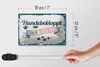 Blechschild Spruch 18x12cm Hundebekloppt aber Glücklich Produktbild-Vorschau 5