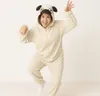 Pigiama Onesie Kigurumi Costume Travestimento Mops XXL: 185 Anteprima dell’immagine prodotto 6