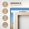 MuchoWow® - Leinwandbilder - Düne - Gras - Meer - Strand, Produktbild-Vorschau 3