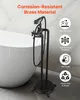 Robinet de baignoire VEVOR avec pieds en forme de pattes de Voir les images du produit 5