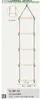 Verk 01536 Drewniana drabinka sznurowa 185 cm Podgląd zdjęcia produktu 1