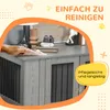 PawHut Hundekäfig Haustierkäfig Hundehütte mit Schloss, Produktbild-Vorschau 8