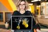 MuchoWow® Laptop Aufkleber Sticker Cover Zitrone - Frucht - Produktbild-Vorschau 5