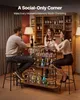VEVOR Bar de salon en L avec rangements, comptoir à 3 Voir les images du produit 6