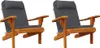 Adirondack-Auflagen 2 Stk. Anthrazit Oxford-Gewebe Produktbild-Vorschau 3