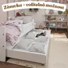 Dětská Postel Lili S Zábranou A Roštem | 180x80 cm | Krycí Náhled obrázku produktu 6