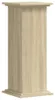 vidaXL Stojan na rostliny Sonoma dub 33x33x80 cm materiál Náhled obrázku produktu 1