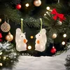 Décorations de Noël en acrylique LED Écureuil 2 pièces pour Voir les images du produit 3