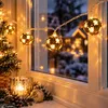 LED Lichterkette 10LED Weihnachten Warmweiß Gold Tischdeko Produktbild-Vorschau 2