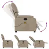 Massagesessel Cappuccino-Braun Kunstleder Produktbild-Vorschau 6