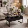 COSTWAY Couchtisch Höhenverstellbar, 3 in 1 Wohnzimmertisch Produktbild-Vorschau 2