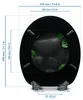 Sanfino® Premium WC Sitz "Black Rock" hochwertiger Produktbild-Vorschau 5