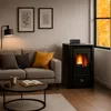 Piec na pellet Anita 9,4 kW Sannover Black Podgląd zdjęcia produktu 2
