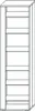 nabbi Eintürige Vitrine Ardal TC-1D L/P - nördlicher Baum / Produktbild-Vorschau 6