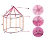 Rosa Spielzeugburg Zelt für Kinder 135x140cm, Spielhaus für Produktbild-Vorschau 8
