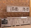 Casa Padrino Landhausstil Einbauküche Naturfarben 387 x 65 Produktbild-Vorschau 2