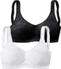 PETITE FLEUR Soft-BH schwarz + weiß Größe 95 Cup C Produktbild-Vorschau 1