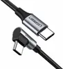 UGREEN US255 USB-C-zu-USB-C-Kabel, abgewinkelt, QC 3.0 PD Produktbild-Vorschau 2