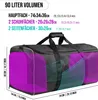normani Sport- und Reisetasche mit Rucksackfunktion 90 l Produktbild-Vorschau 8