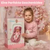 Babypuppe mit Trage – 30,5 cm – Rosa – Spielset für Produktbild-Vorschau 8