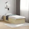 (NEU 2026) Bettgestell moderne, Sonoma-Eiche 90x190 cm - Produktbild-Vorschau 3