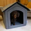 Petsona grotta per cani cuccia per cani pieghevole con Anteprima dell’immagine prodotto 7