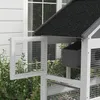 Vogelvoliere mit 3 Tš¹ren, Haus und Schale, Holz und Produktbild-Vorschau 9