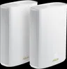 Two white Asus ZenWiFi AX Hybrid routers are shown side-by-side against a white background. Náhled obrázku produktu