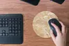 MuchoWow® Mauspad Mousepad Marmor - Weiß - Braun 20x20 cm - Produktbild-Vorschau 4