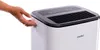 A hand is shown pulling a handle on the side of a white dehumidifier. Anteprima dell’immagine prodotto