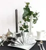 Airlaid Serviette Barock Silber in Schwarz, 40 x 40 cm, 50 Produktbild-Vorschau 4
