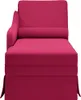 vidaXL Chaise longue con bracciolo destro e bolster in Anteprima dell’immagine prodotto 3