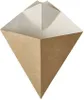 Papstar Pommes-Spitztüten mit Dip-Ecke, Pappe "pure", Produktbild-Vorschau 1