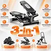 Mini stepper 3 w 1 z gumami oporowymi, stepper obrotowy i Podgląd zdjęcia produktu 2