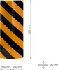 Walteco Ochranný pěnový pás na roh 200x500 mm, samolepicí Náhled obrázku produktu 4
