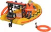 A toy rescue boat with a figure. Náhľad obrázku produktu