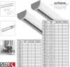 Binario per tende, su misura, bianco a 1 tenda - Serie Anteprima dell’immagine prodotto 3