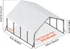 VEVOR Zeltgarage, 5,8x6x3,77 m, Carport mit stabilem Rahmen Produktbild-Vorschau 8