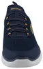 SKECHERS Slip-ins Herren Schlupfsneaker blau gelb Textil Produktbild-Vorschau 20