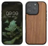 kwmobile Handyhülle für Apple iPhone 16 Pro Hülle Holz - Produktbild-Vorschau 1
