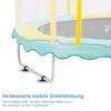 FOXSPORT Trampoline pour enfants Ø 150 cm - avec filet de Voir les images du produit 3