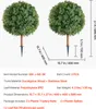 VEVOR Umelá topiary buxusová guľa so zemným hrotom, sada 2 Náhľad obrázku produktu 7